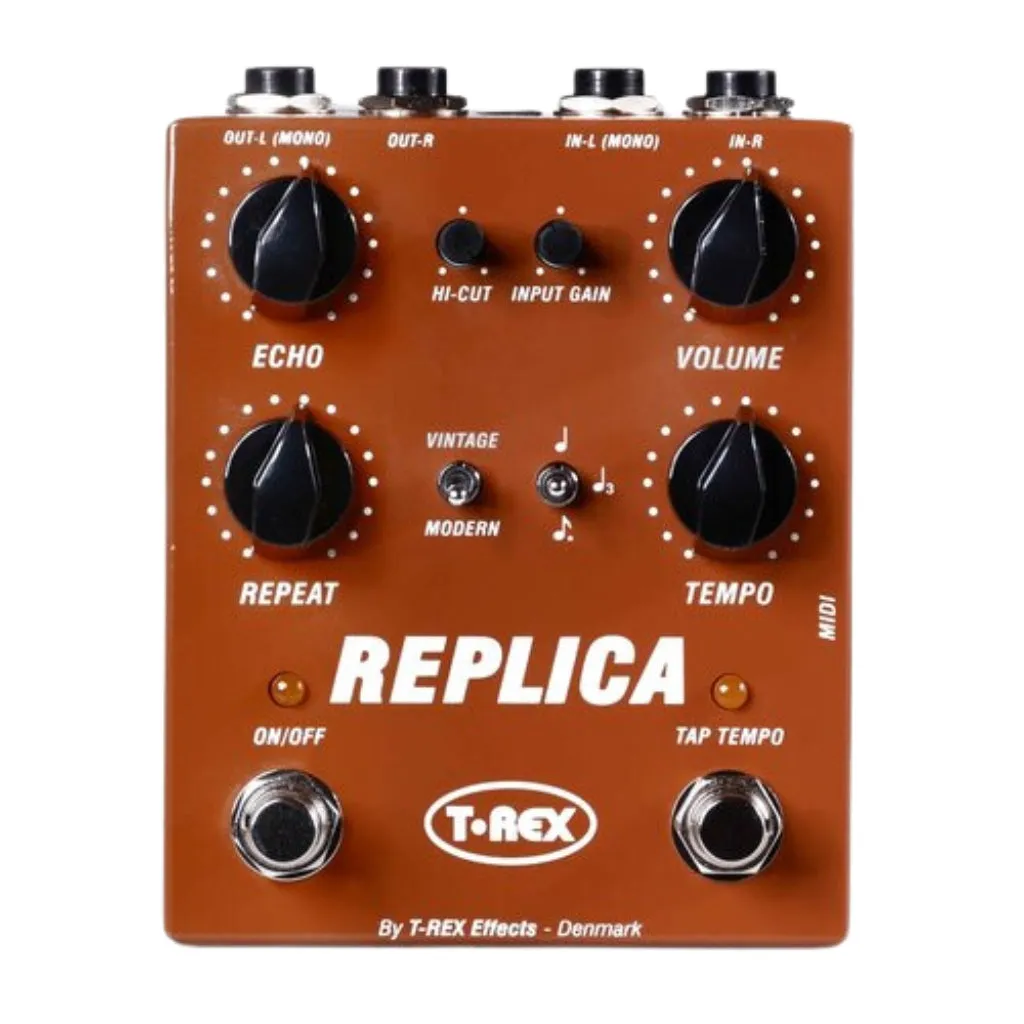 T-Rex Replica True Stereo Delay Pedal