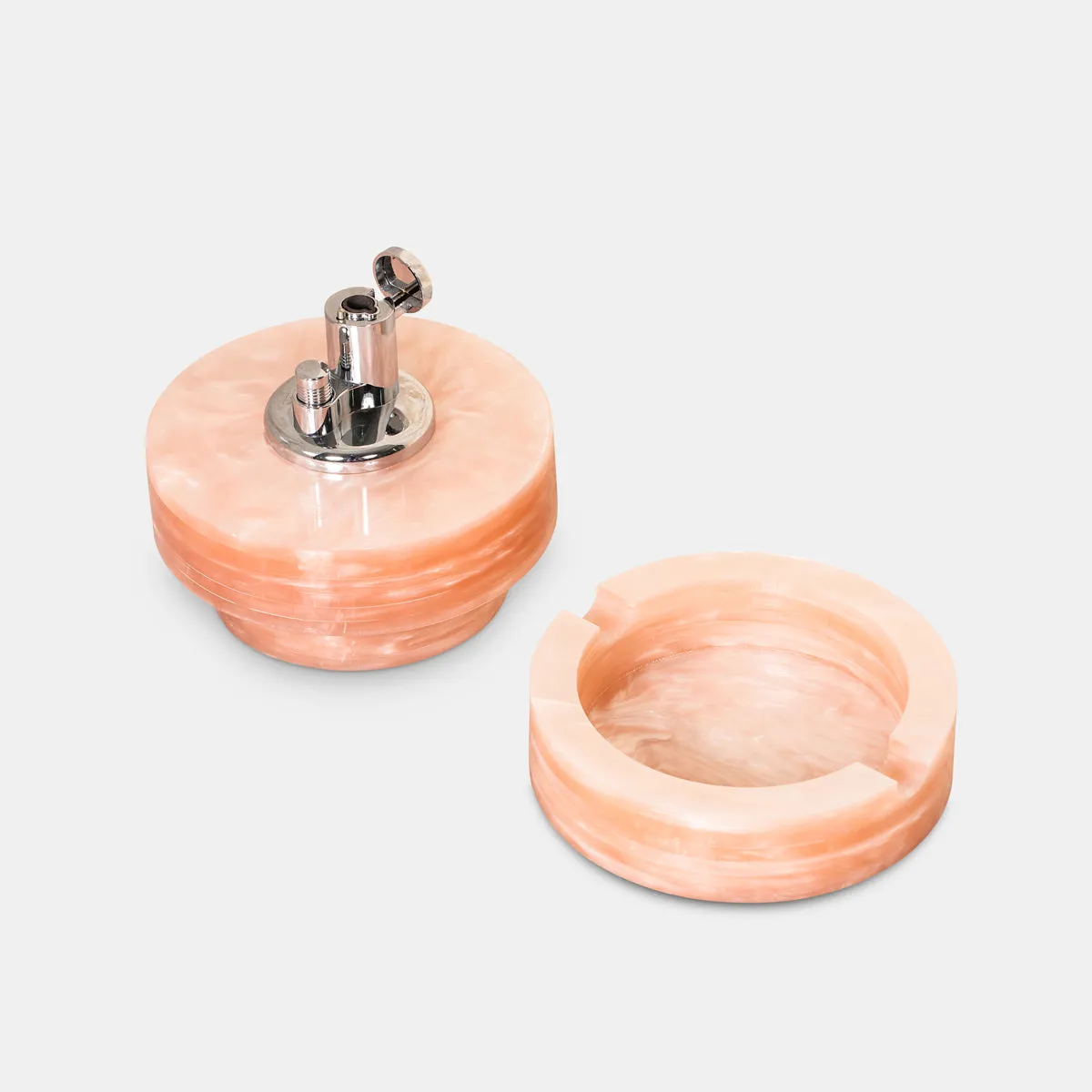 Tabletop Lighter in Rose Quartz