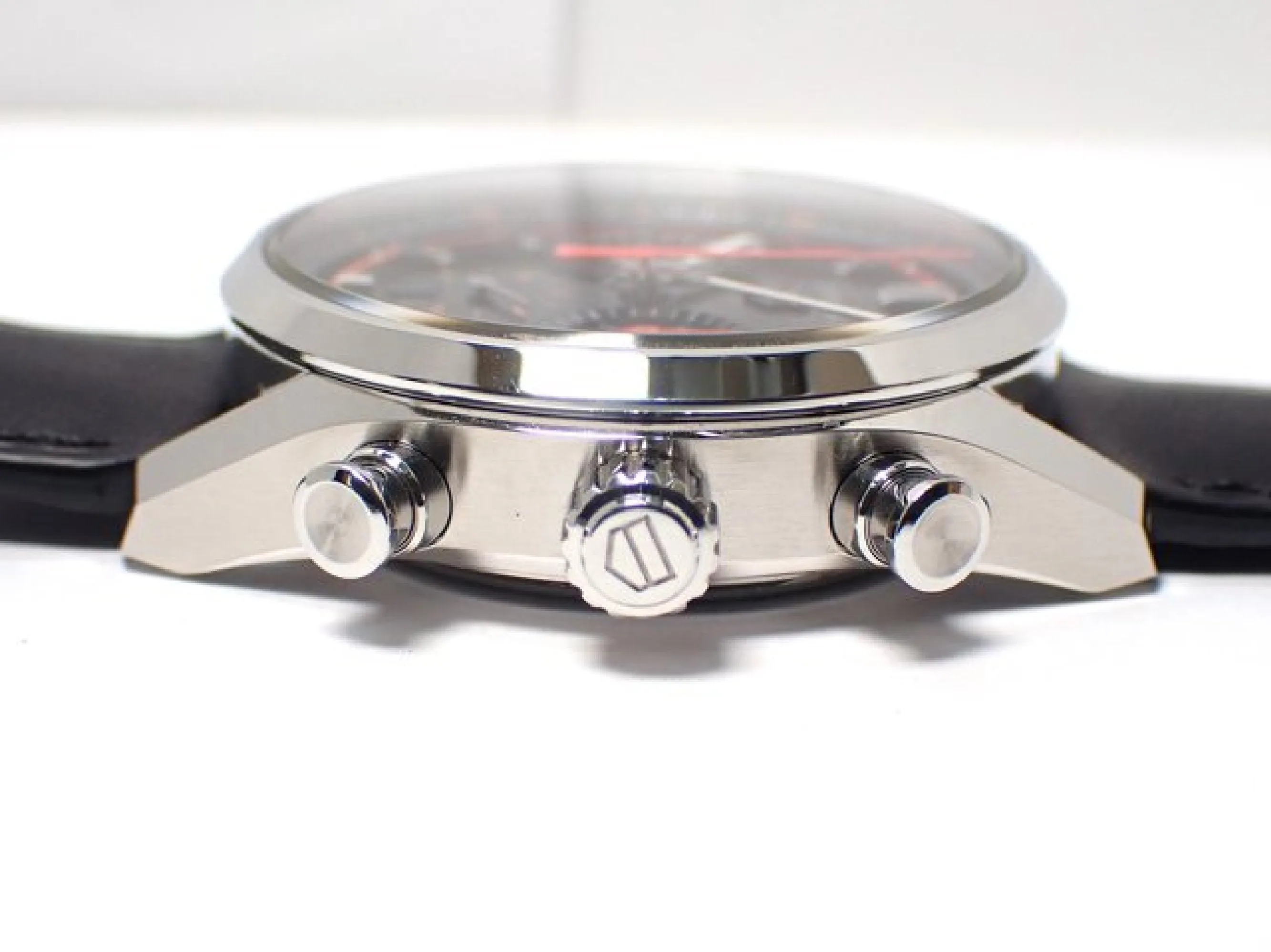 TAG HEUER Carrera Calibre02 Chronograph orange Gradation Genuine goods Mens 174751870