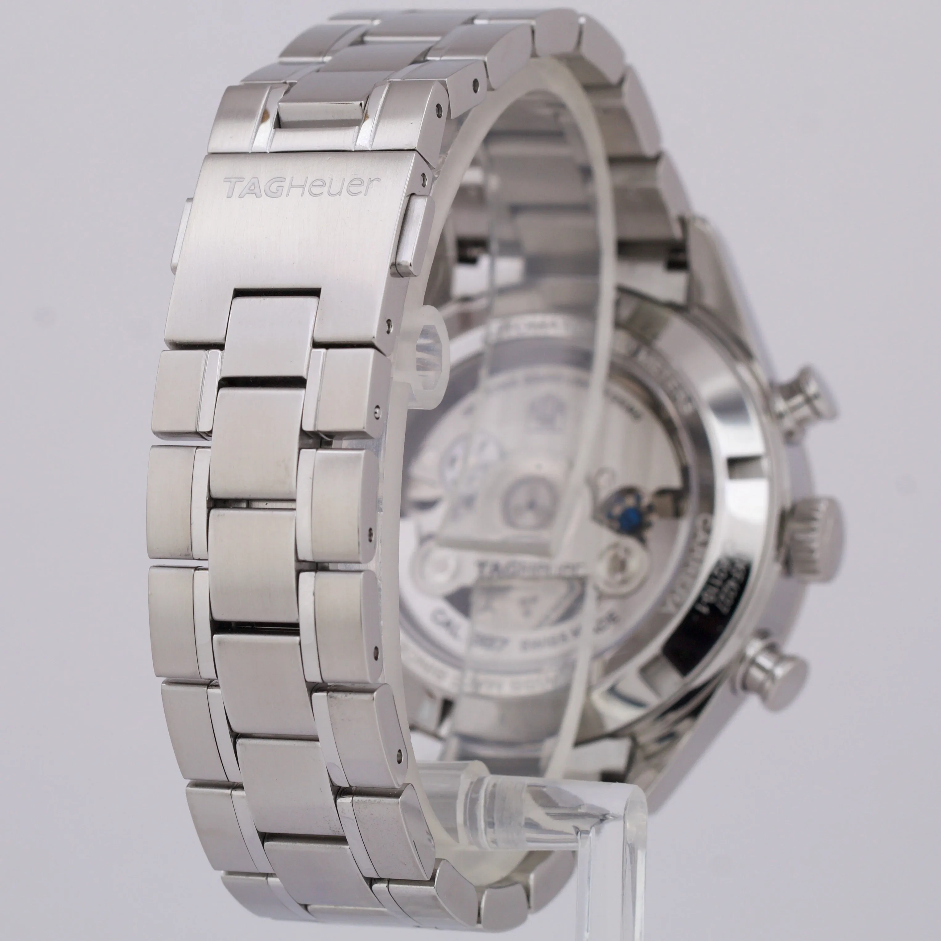 Tag Heuer Carrera Stainless Steel Black 41mm Date Automatic Watch CAR2110.BA0724