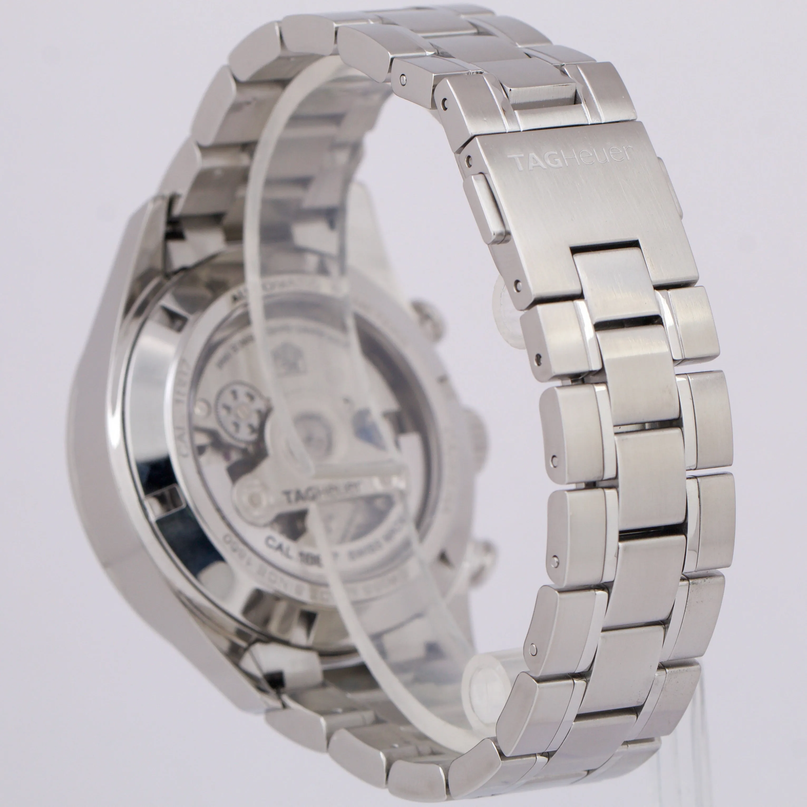 Tag Heuer Carrera Stainless Steel Black 41mm Date Automatic Watch CAR2110.BA0724