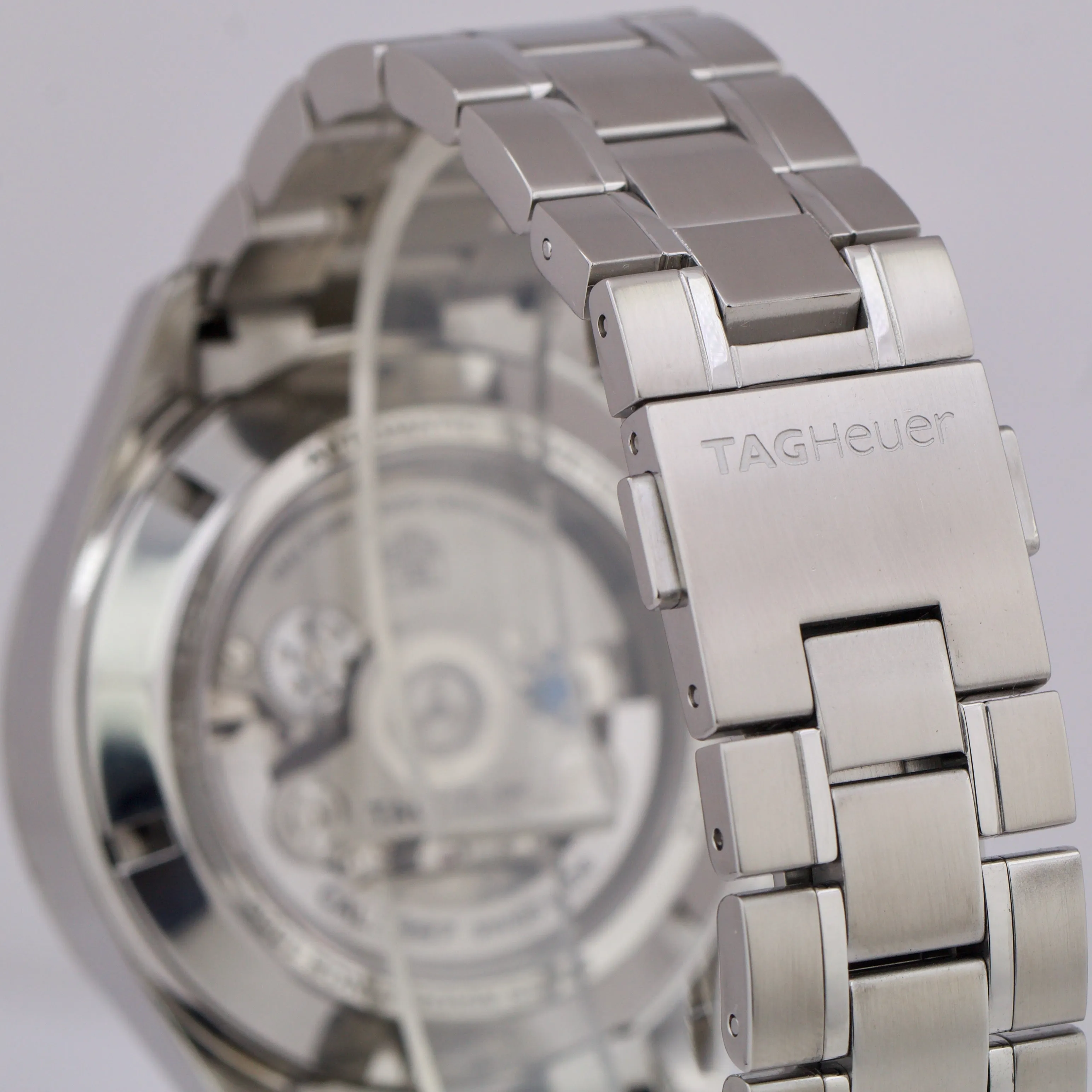 Tag Heuer Carrera Stainless Steel Black 41mm Date Automatic Watch CAR2110.BA0724