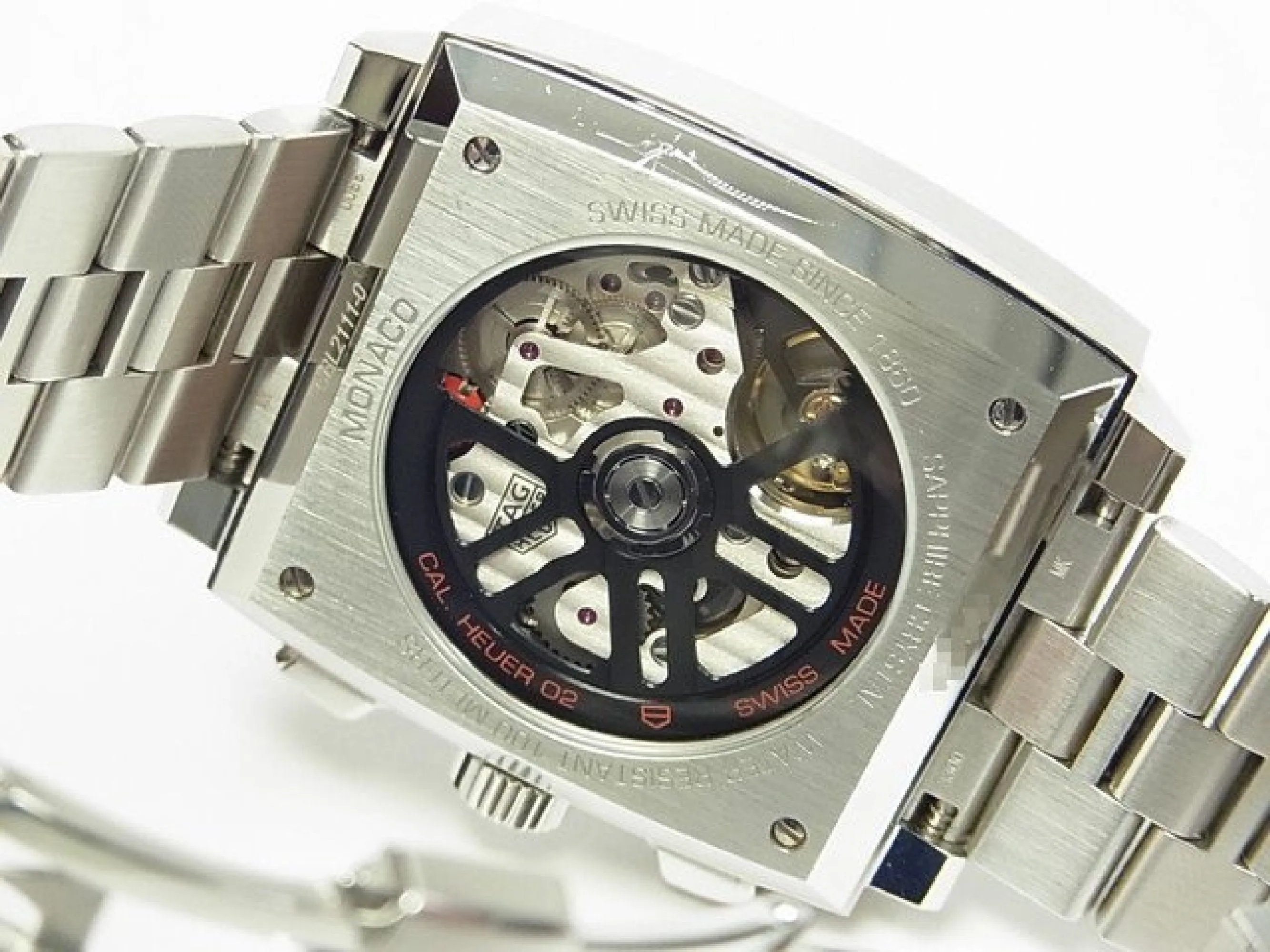 TAG HEUER Monaco Chronograph Heuer02 blue Ref.CBL2111 Mens 181562714