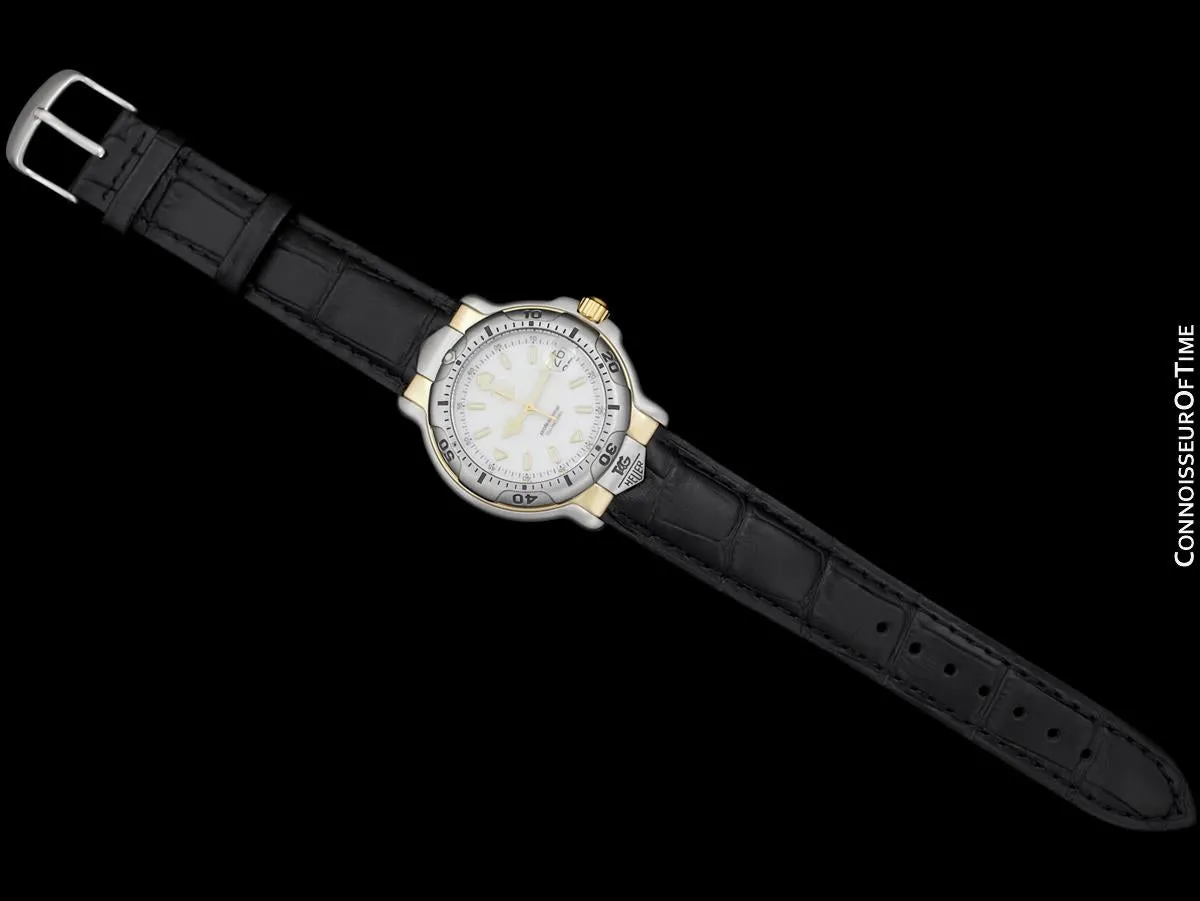 TAG Heuer Professional 6000 Mens Divers Watch - Stainless Steel & 18K Gold - WH1251