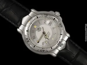 TAG Heuer Professional 6000 Mens Full Size Automatic Chronometer Divers Watch - Stainless Steel - WH5111