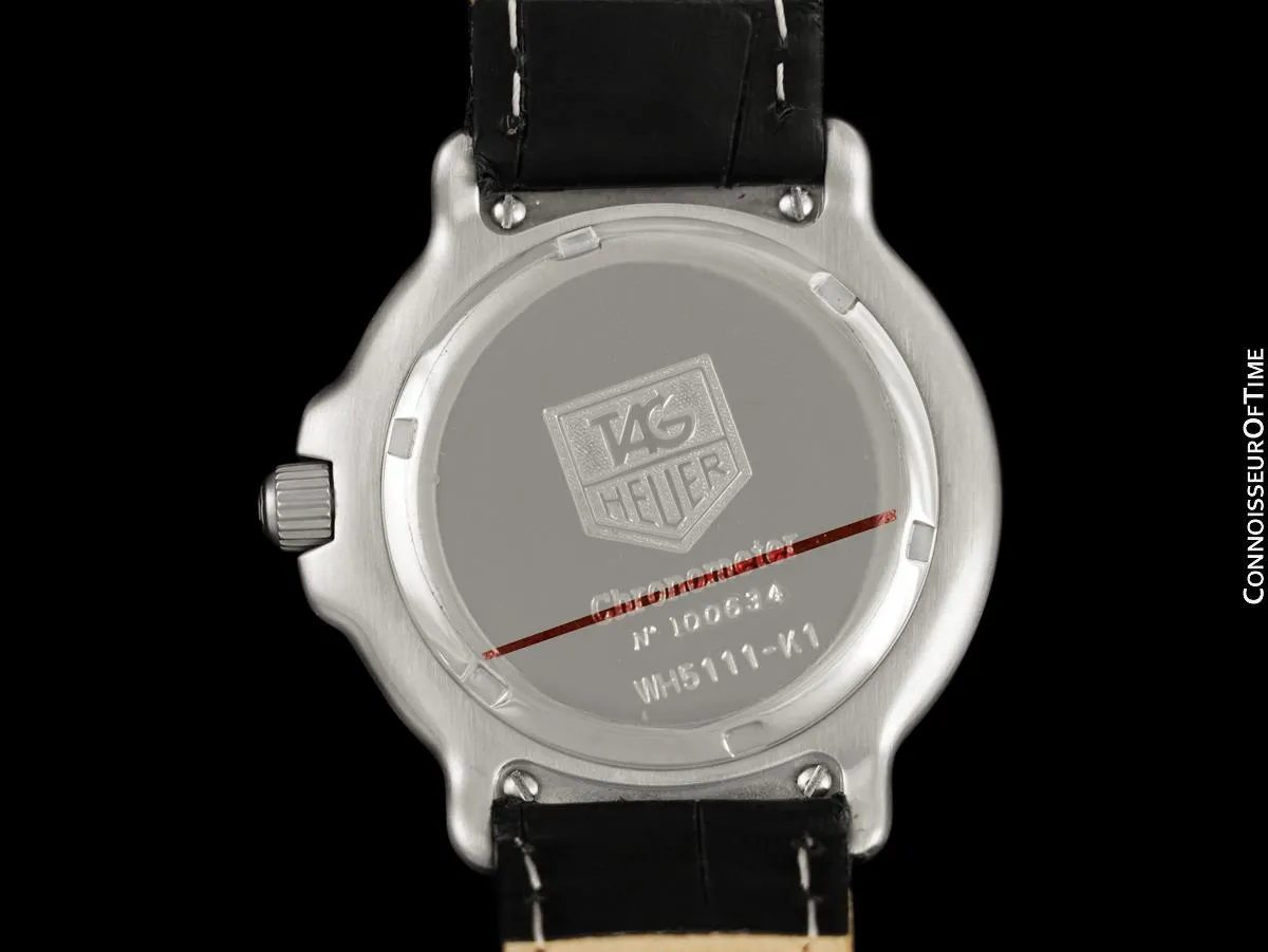 TAG Heuer Professional 6000 Mens Full Size Automatic Chronometer Divers Watch - Stainless Steel - WH5111