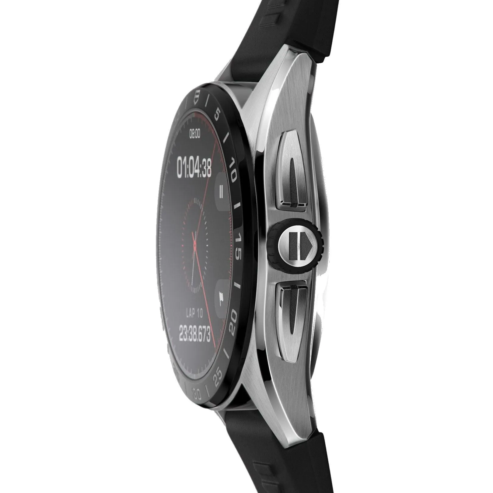 Tag Heuer Smartwatch Connected CONTRED CALIBARE E4 45mm Black Steel SBR8A10.BT6259