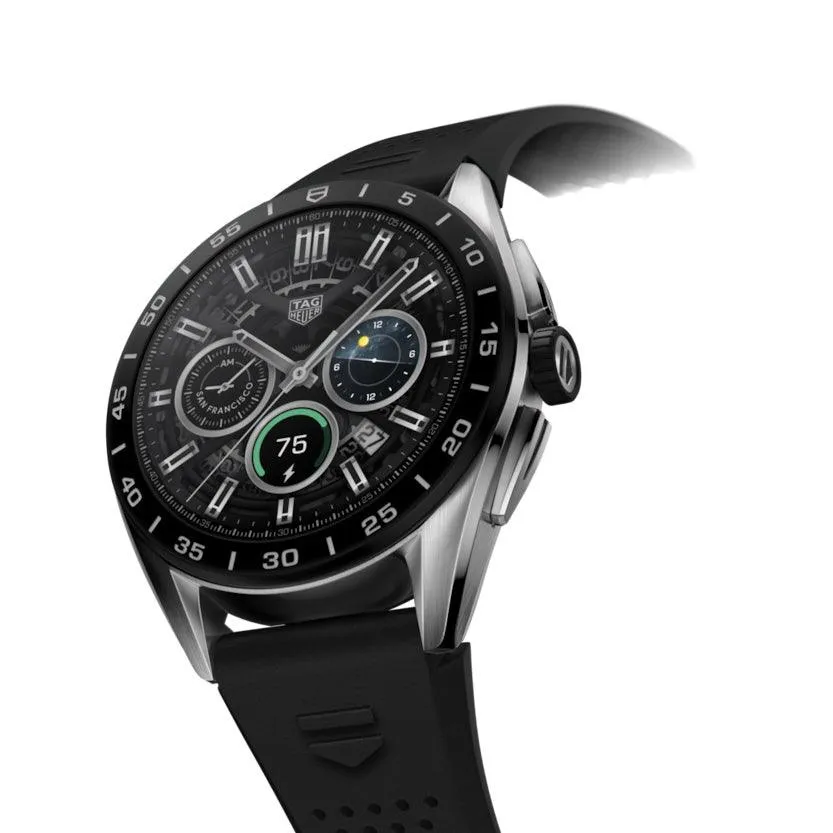 Tag Heuer Smartwatch Connected CONTRED CALIBARE E4 45mm Black Steel SBR8A10.BT6259