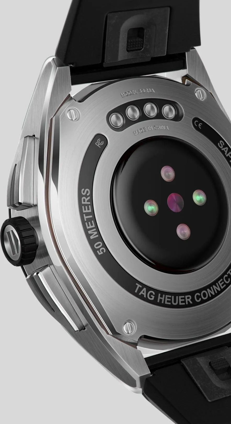 Tag Heuer Smartwatch Connected CONTRED CALIBARE E4 45mm Black Steel SBR8A10.BT6259