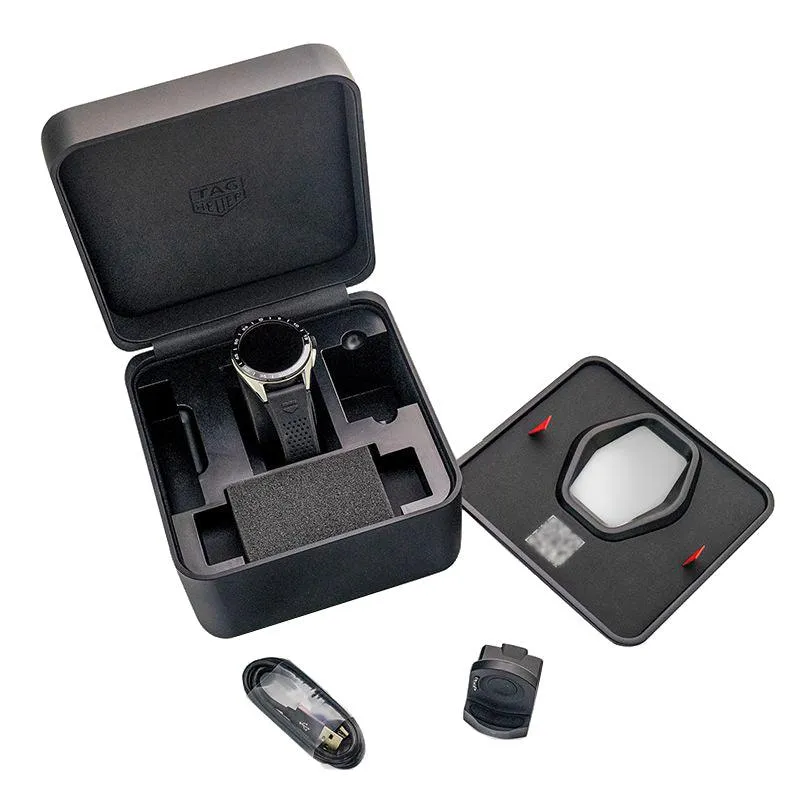 Tag Heuer Smartwatch Connected CONTRED CALIBARE E4 45mm Black Steel SBR8A10.BT6259