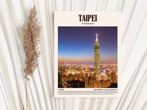 Taipei Vintage Wall Art, Taiwan