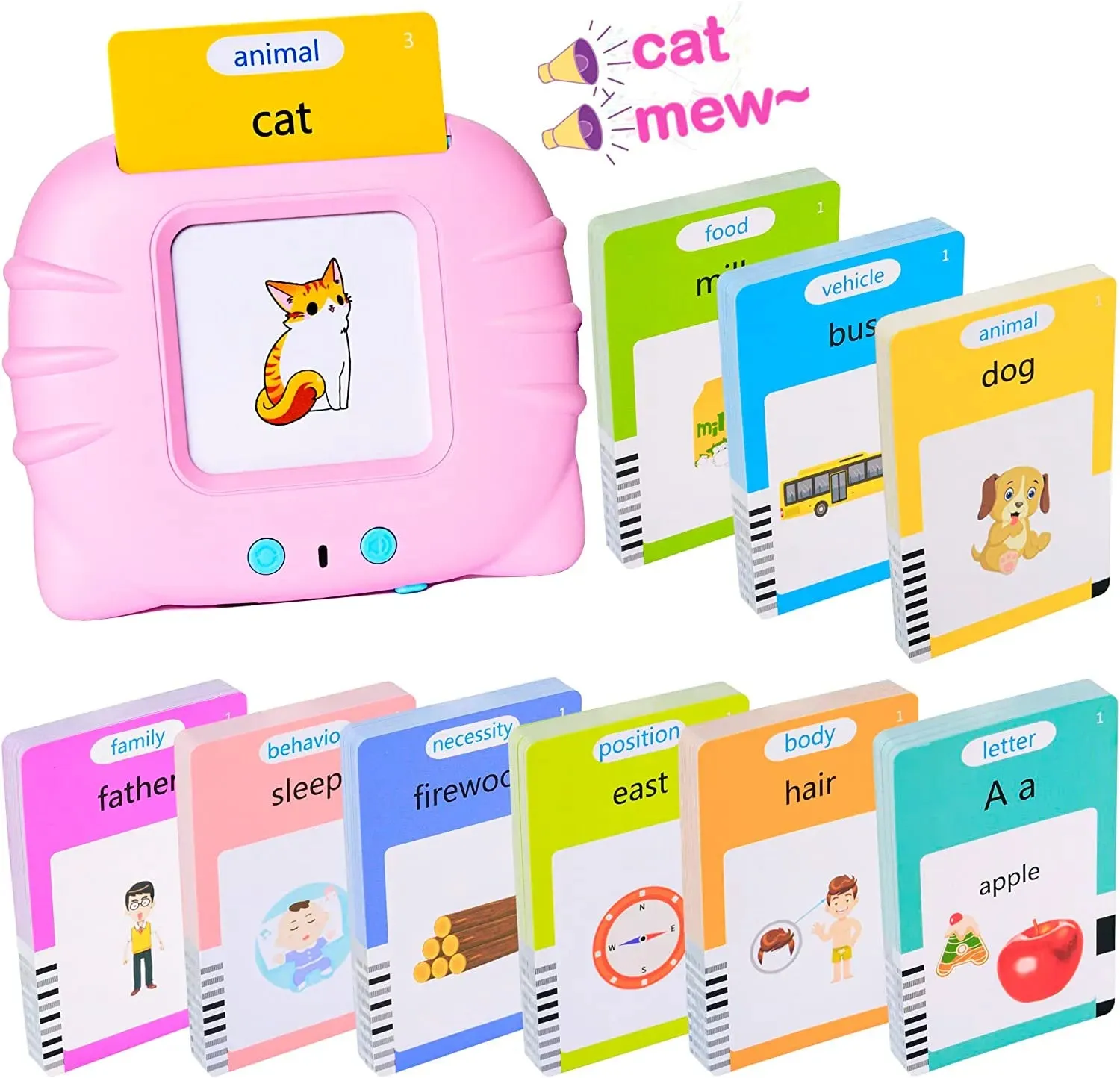 Talking Flash Cards Educational Toys  Baby