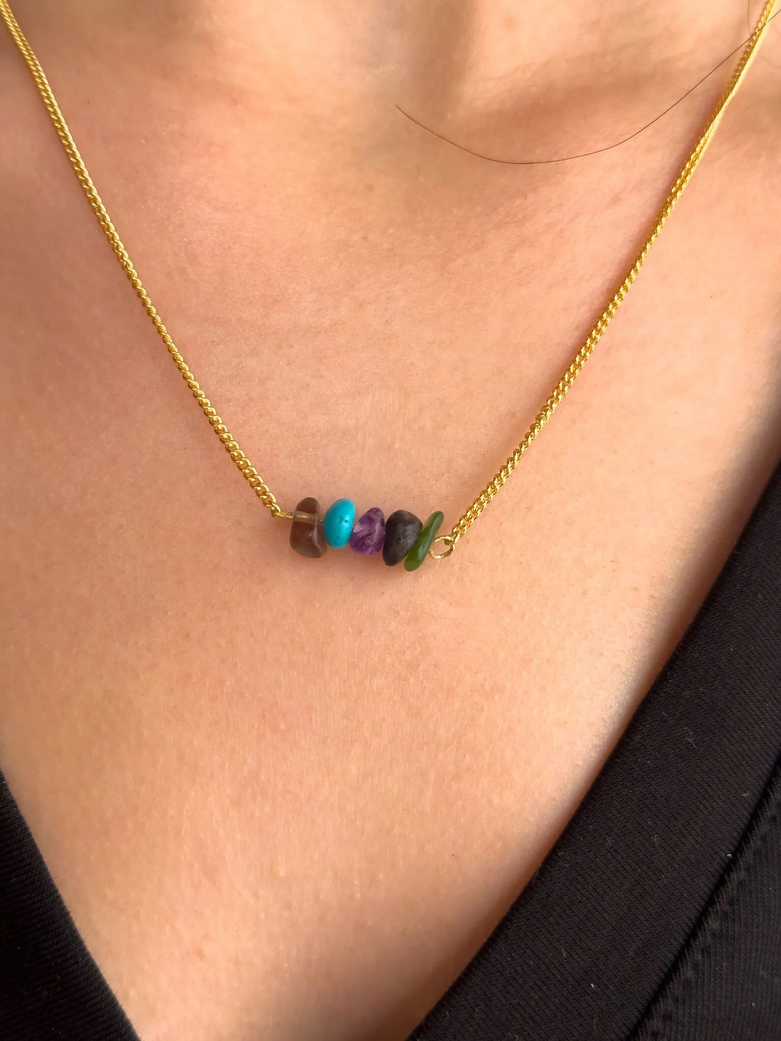 Taurus Zodiac Bar Necklace