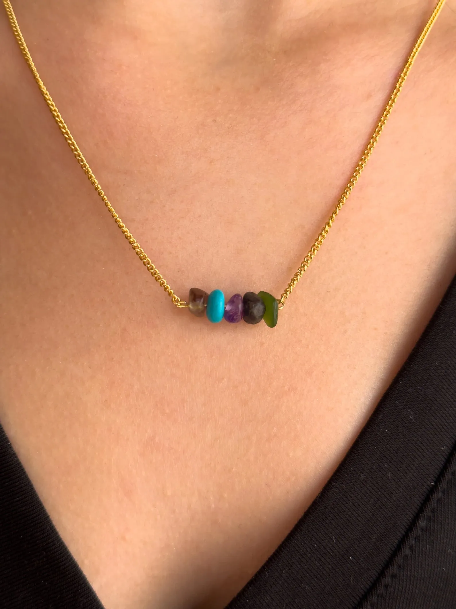 Taurus Zodiac Bar Necklace