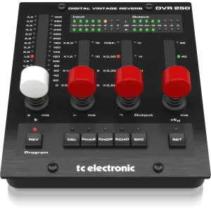 TC Electronic DVR250-DT Digital Vintage Reverb with Inspiring Hardware Interface