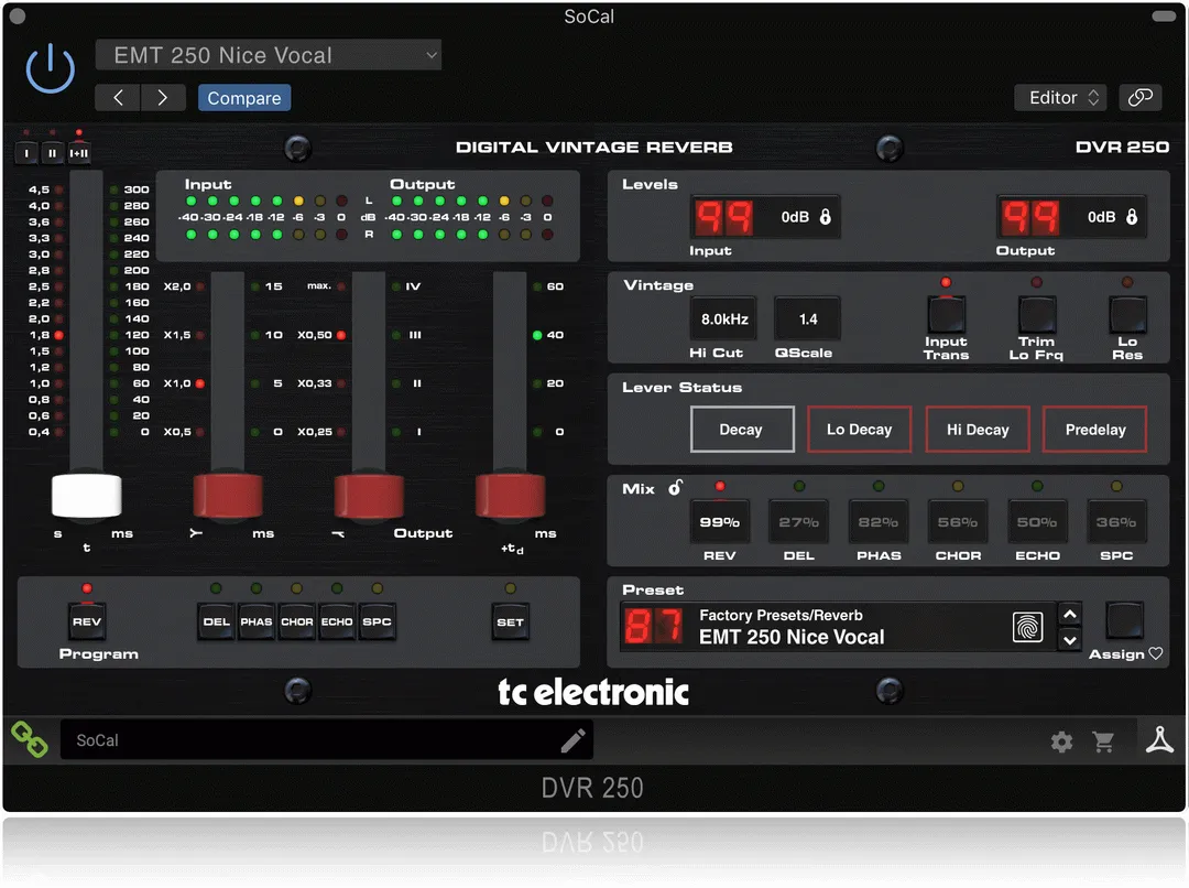 TC ELECTRONIC DVR250 NATIVE / DVR250-DT