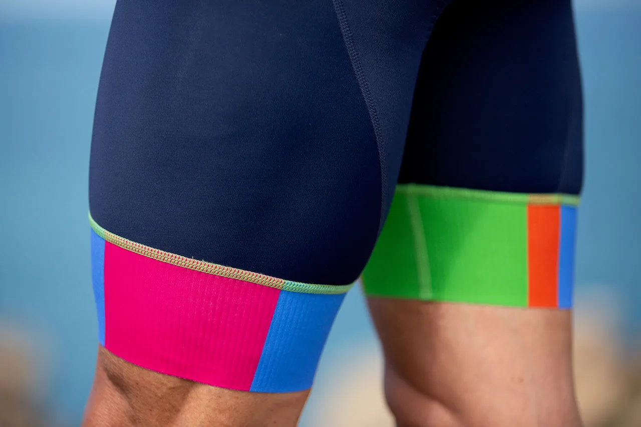 Team Casp Navy Bib Shorts