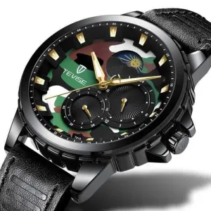 TEVISE T815 Military Calendar Automatic Mechanical Watch