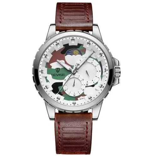 TEVISE T815 Military Calendar Automatic Mechanical Watch
