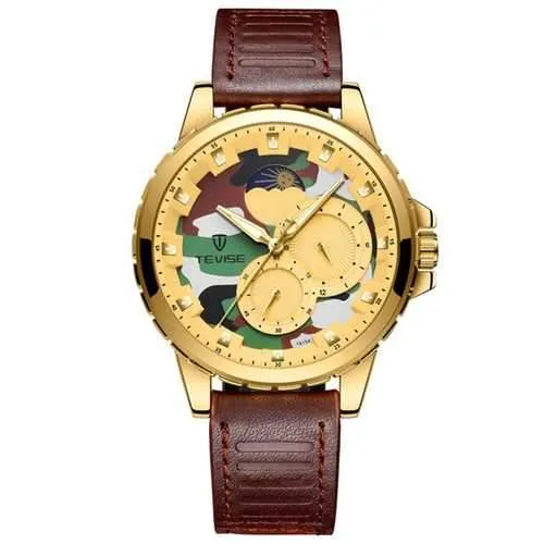 TEVISE T815 Military Calendar Automatic Mechanical Watch