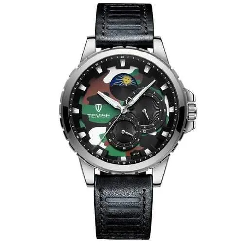 TEVISE T815 Military Calendar Automatic Mechanical Watch