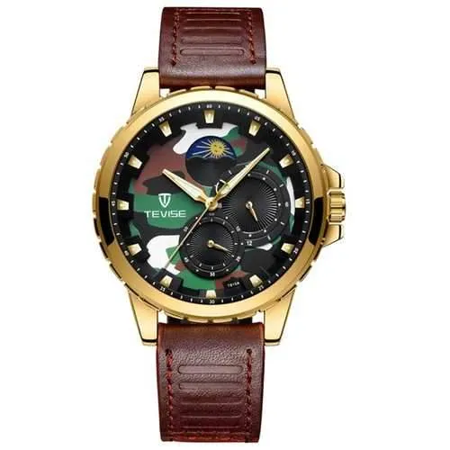 TEVISE T815 Military Calendar Automatic Mechanical Watch