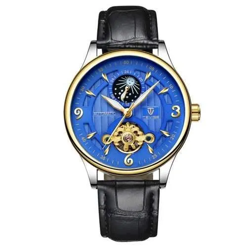 TEVISE T820B Casual Moon Phase Automatic Mechanical