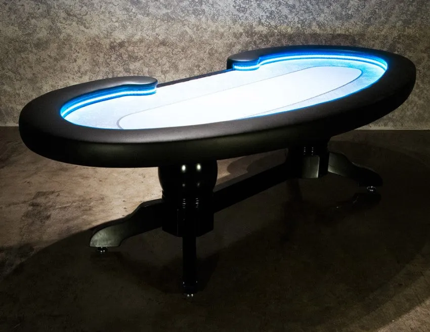 The Lumen HD LED Poker Table