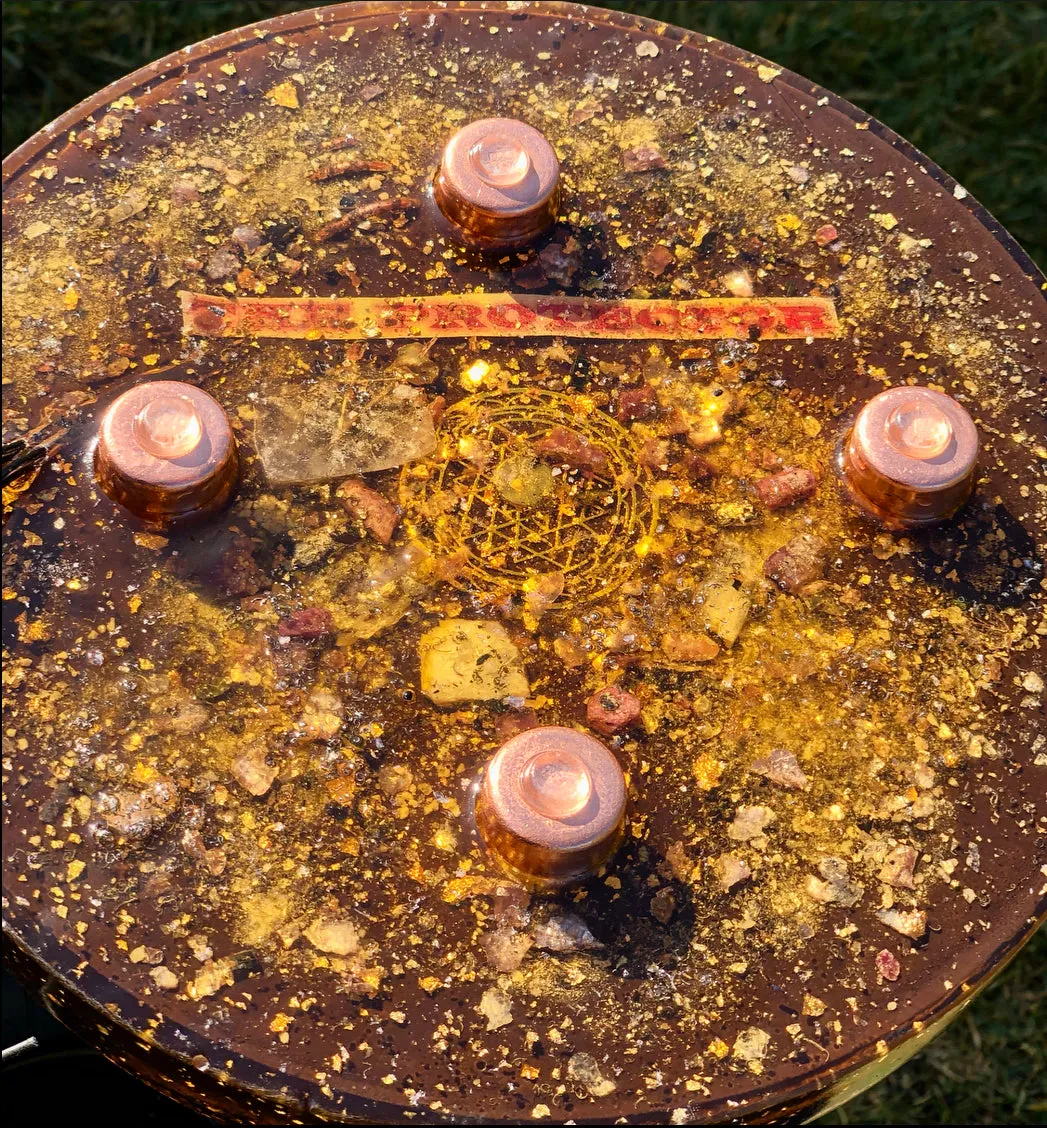 The “Orgonized” Combo Pack- 30k Hz Medicine Wheel, Two 15Hz Dream Machines, Appliance Shields, Tacticals & 3 amulets plus freebies ($250 in savings)