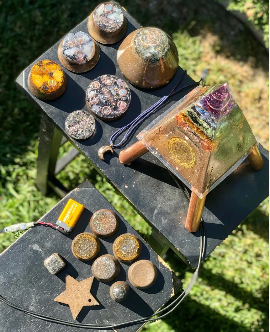The “Sleek Family Pack”- Sleek Nubian Tensor Ring Equalizer Mini CB, Dream Machine, 3 Macro Towerbusters, Appliance Shields, Amulet, 5 freebies ($220 in savings)