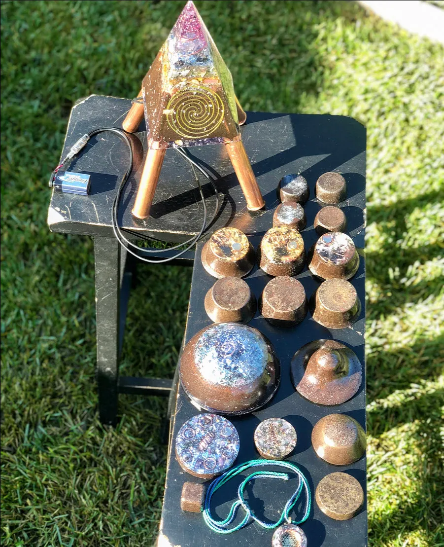 The “Sleek Family Pack”- Sleek Nubian Tensor Ring Equalizer Mini CB, Dream Machine, 3 Macro Towerbusters, Appliance Shields, Amulet, 5 freebies ($220 in savings)