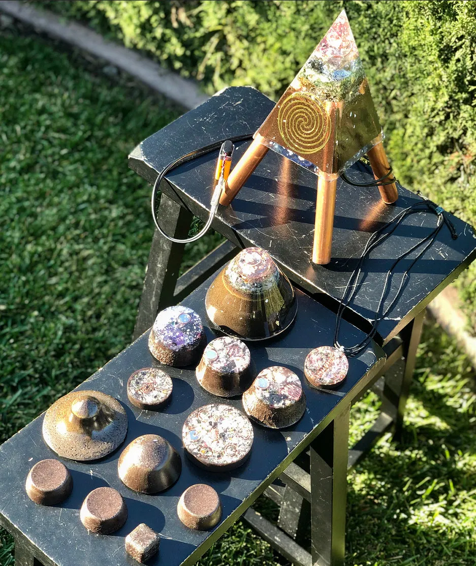 The “Sleek Family Pack”- Sleek Nubian Tensor Ring Equalizer Mini CB, Dream Machine, 3 Macro Towerbusters, Appliance Shields, Amulet, 5 freebies ($220 in savings)
