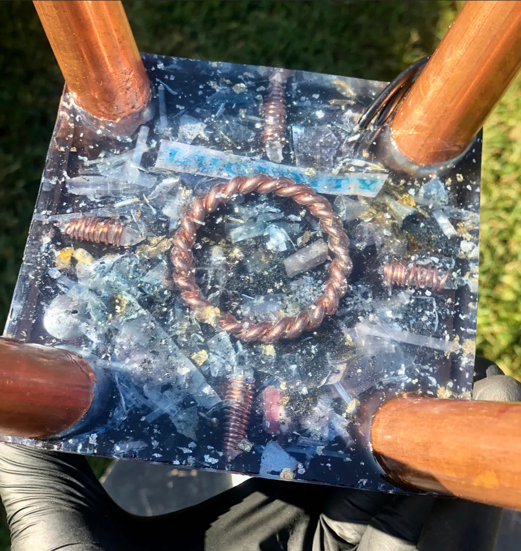 The “Sleek Family Pack”- Sleek Nubian Tensor Ring Equalizer Mini CB, Dream Machine, 3 Macro Towerbusters, Appliance Shields, Amulet, 5 freebies ($220 in savings)