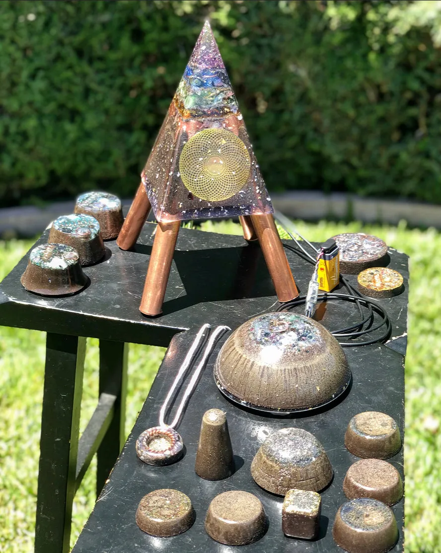 The “Sleek Family Pack”- Sleek Nubian Tensor Ring Equalizer Mini CB, Dream Machine, 3 Macro Towerbusters, Appliance Shields, Amulet, 5 freebies ($220 in savings)