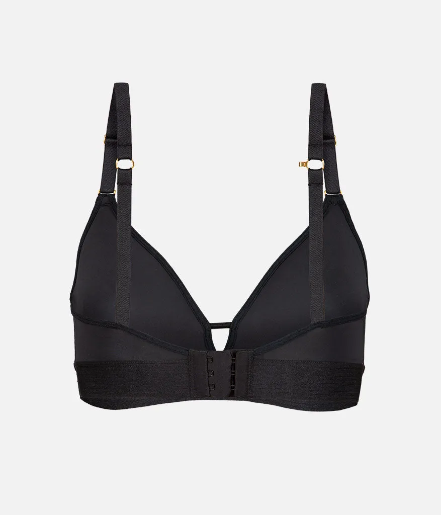 The Spacer Bra: Jet Black