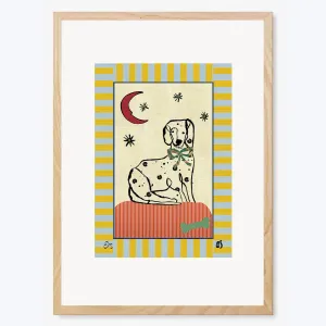 The Spotty Dog Art Print