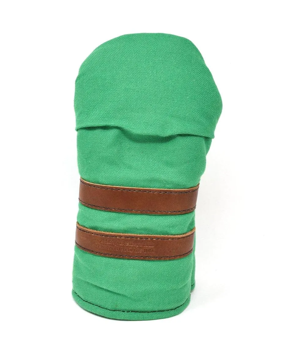 The Whiskey Head Cover Set - Kelly Green