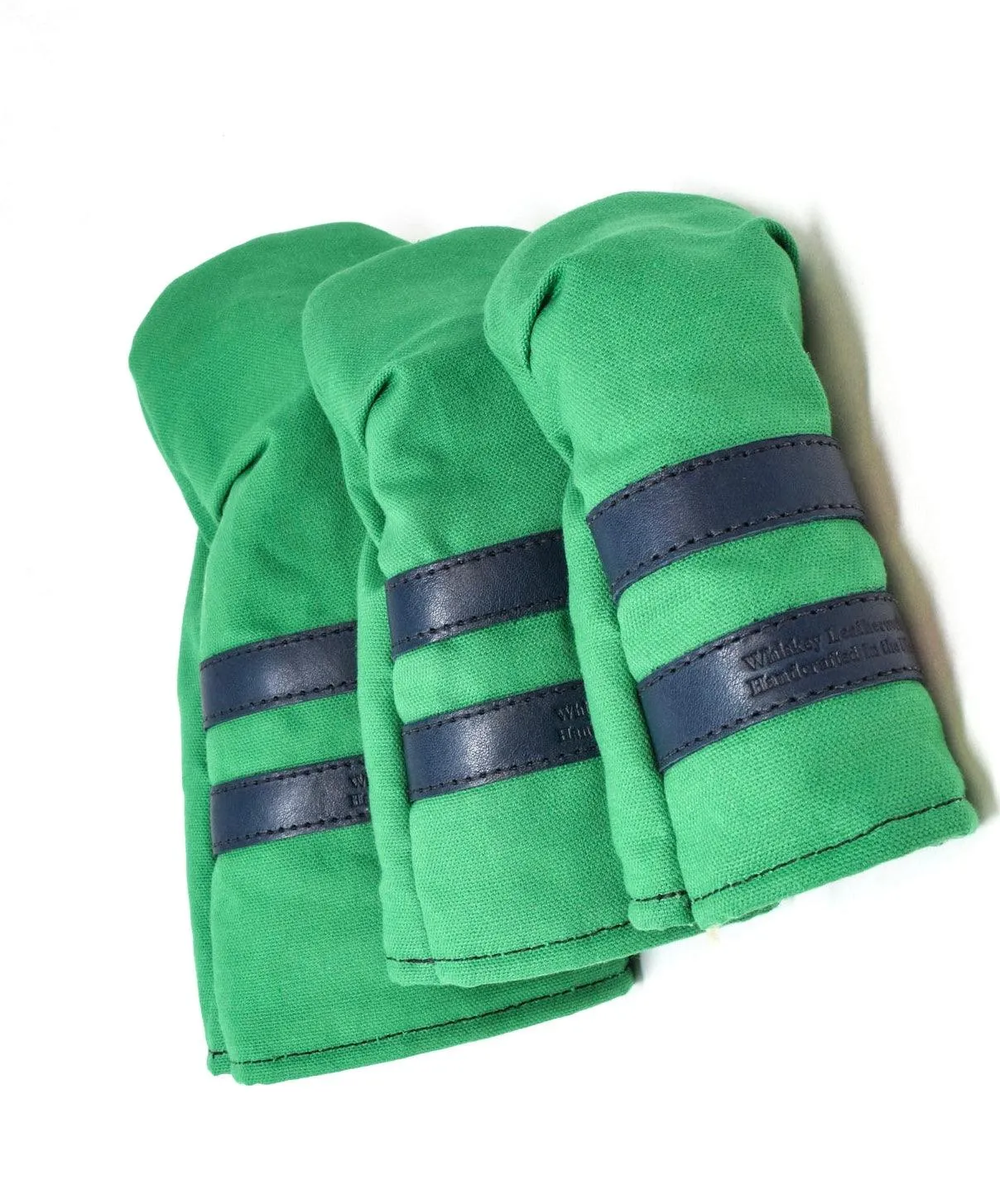 The Whiskey Head Cover Set - Kelly Green