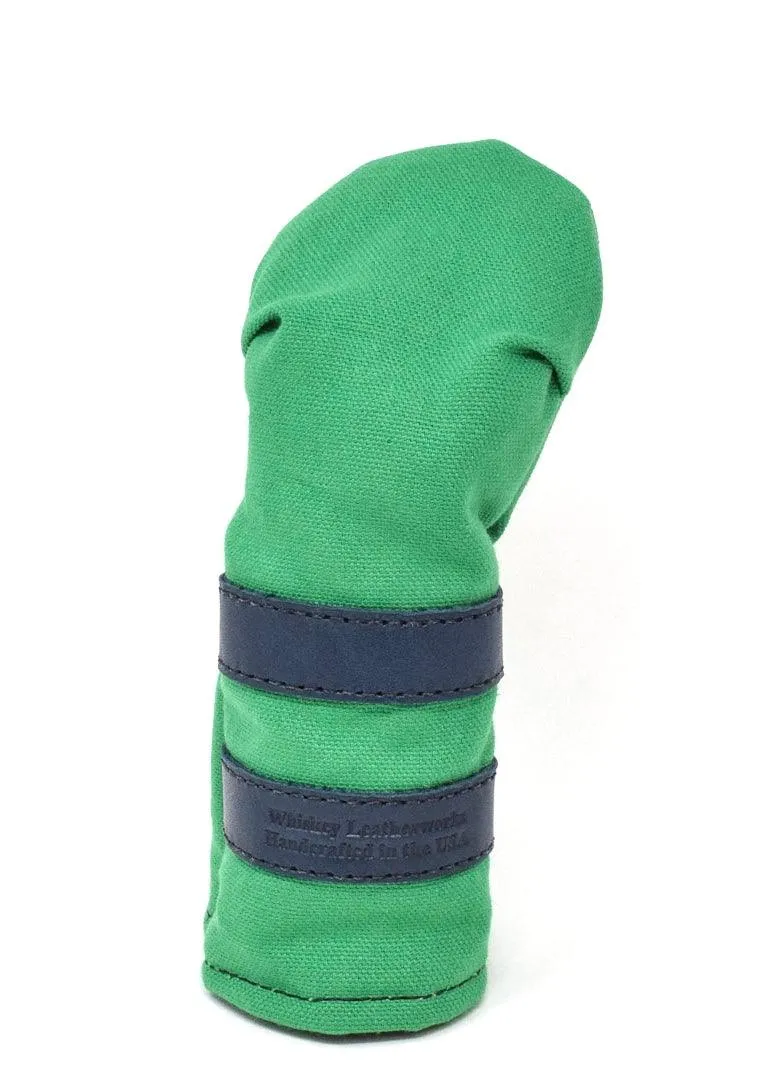 The Whiskey Head Cover Set - Kelly Green