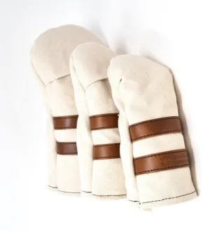 The Whiskey Head Cover Set - Natural