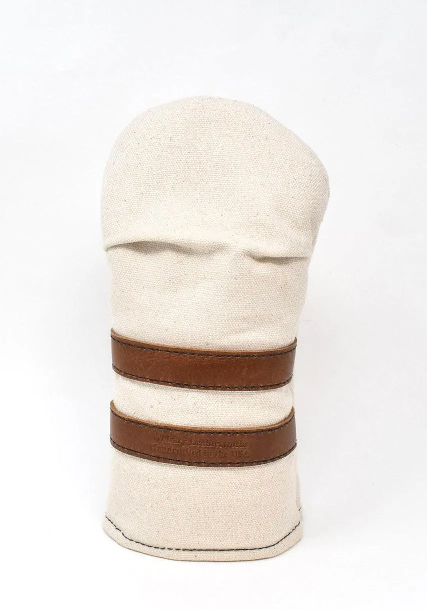 The Whiskey Head Cover Set - Natural