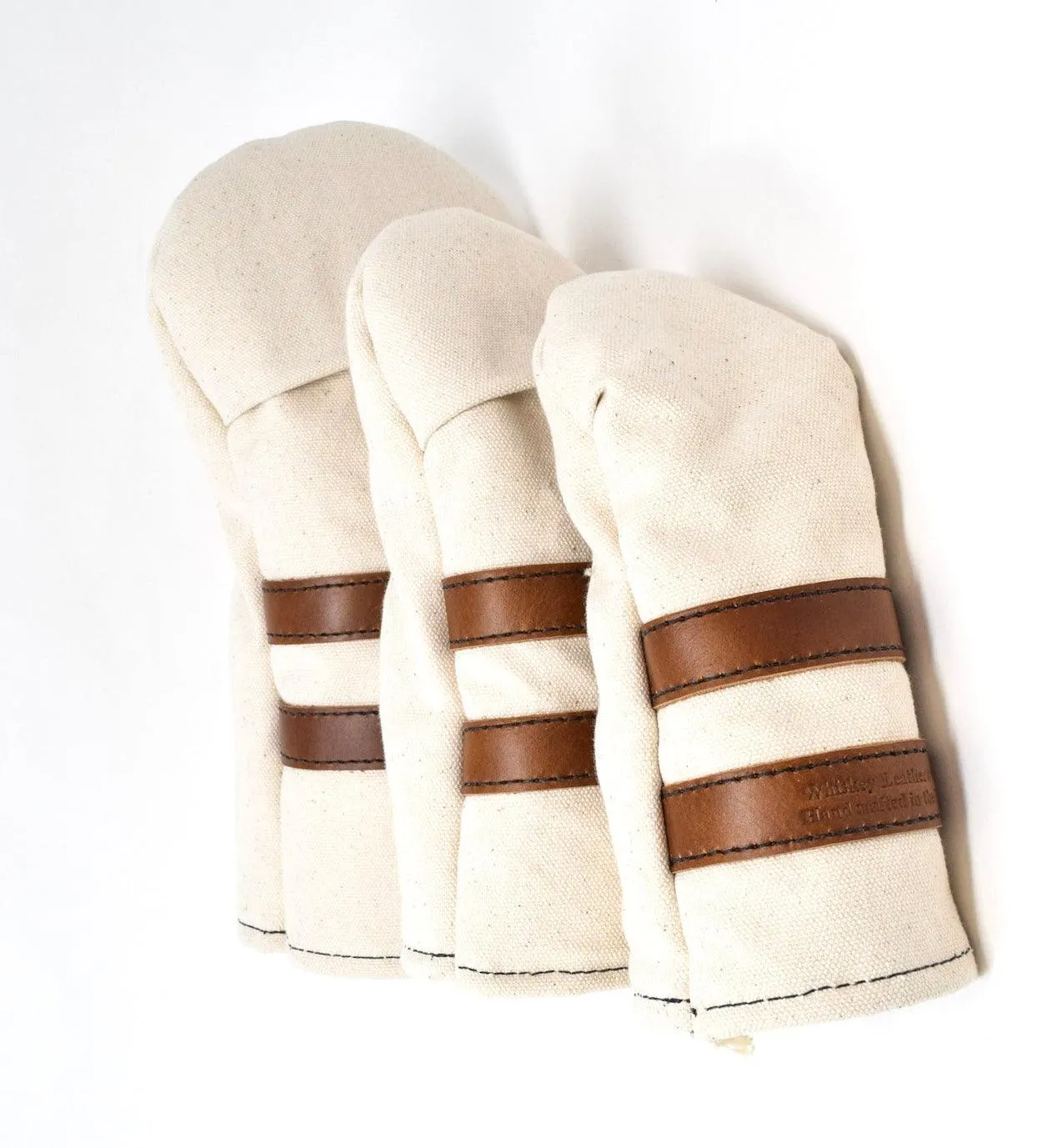 The Whiskey Head Cover Set - Natural