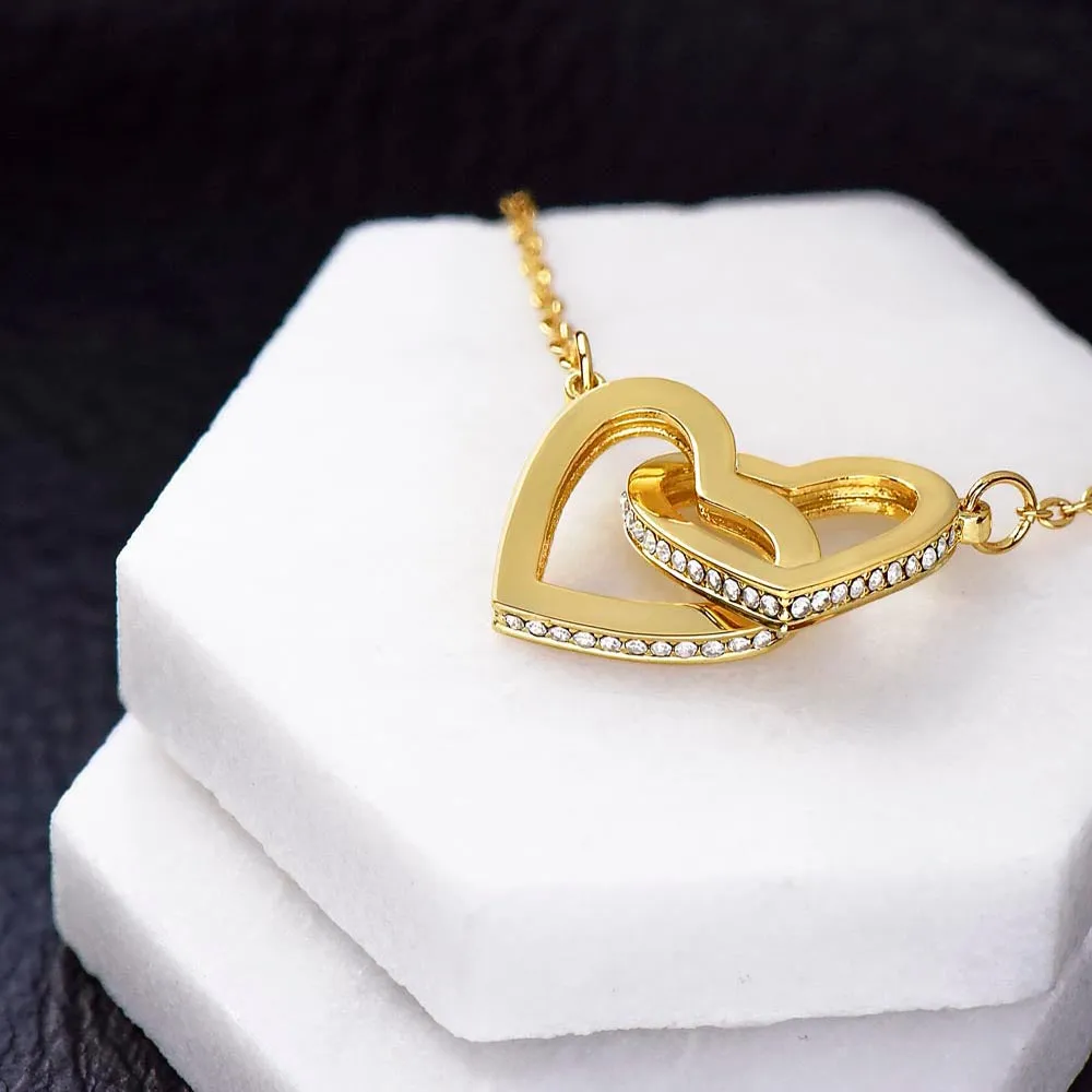 This Old Lion Dad - Interlocking Hearts Necklace