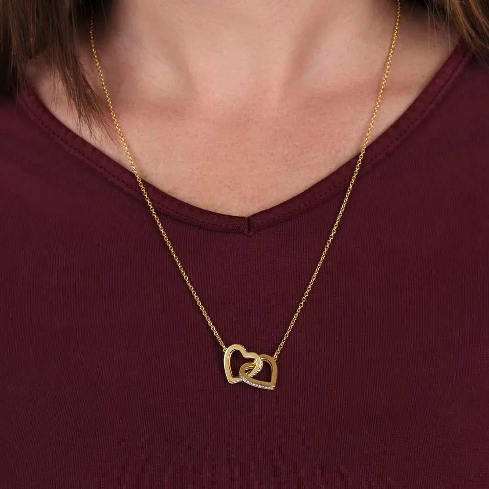 This Old Lion Dad - Interlocking Hearts Necklace