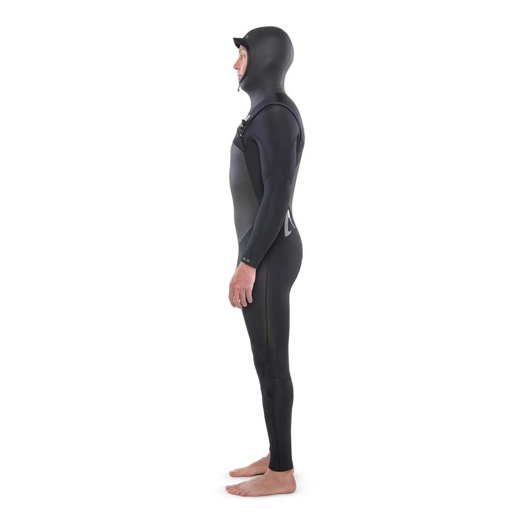 Ti Alpha 6.5 Chest Zip Hooded Full Suit Wetsuit
