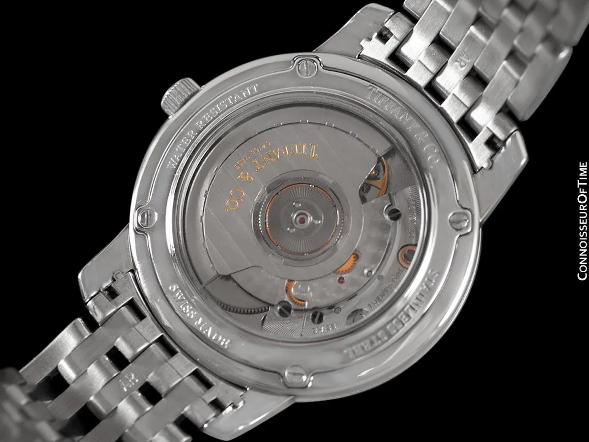 Tiffany & Co. Mark Automatic Large Chronometer Mens Watch - Stainless Steel