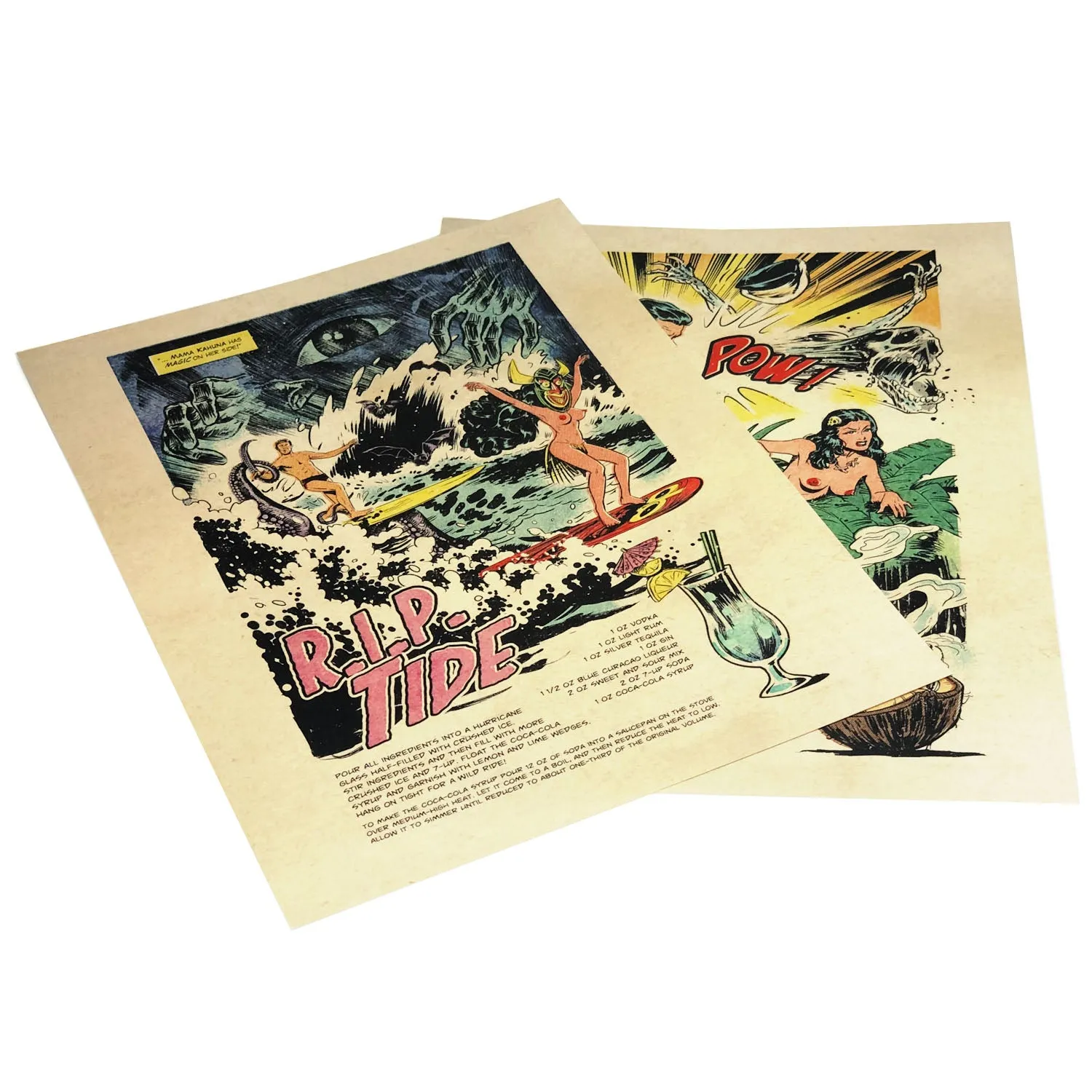 Tiki Surf Witches Want Blood: 7" Vinyl Soundtrack Collector's Set