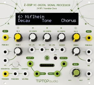 Tiptop Audio Z-DSP NS Voltage Controlled Digital Signal Processor