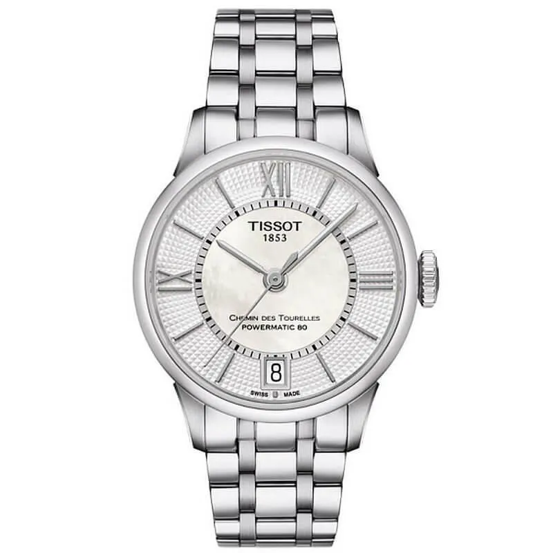 Tissot Chemin Des Tourelles Powermatic 80 Automatic Women's Watch T0992071111800