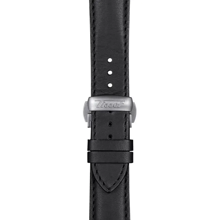 Tissot Heritage Petite watch second 42mm silver charge manual steel t119.405.16.037.00